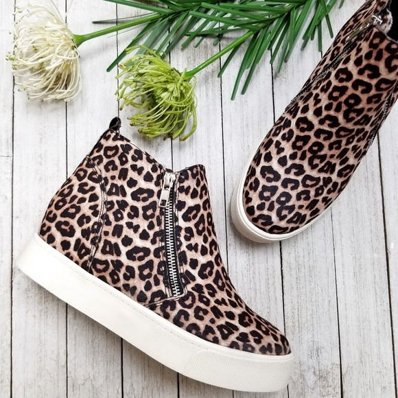 cheetah high top shoes